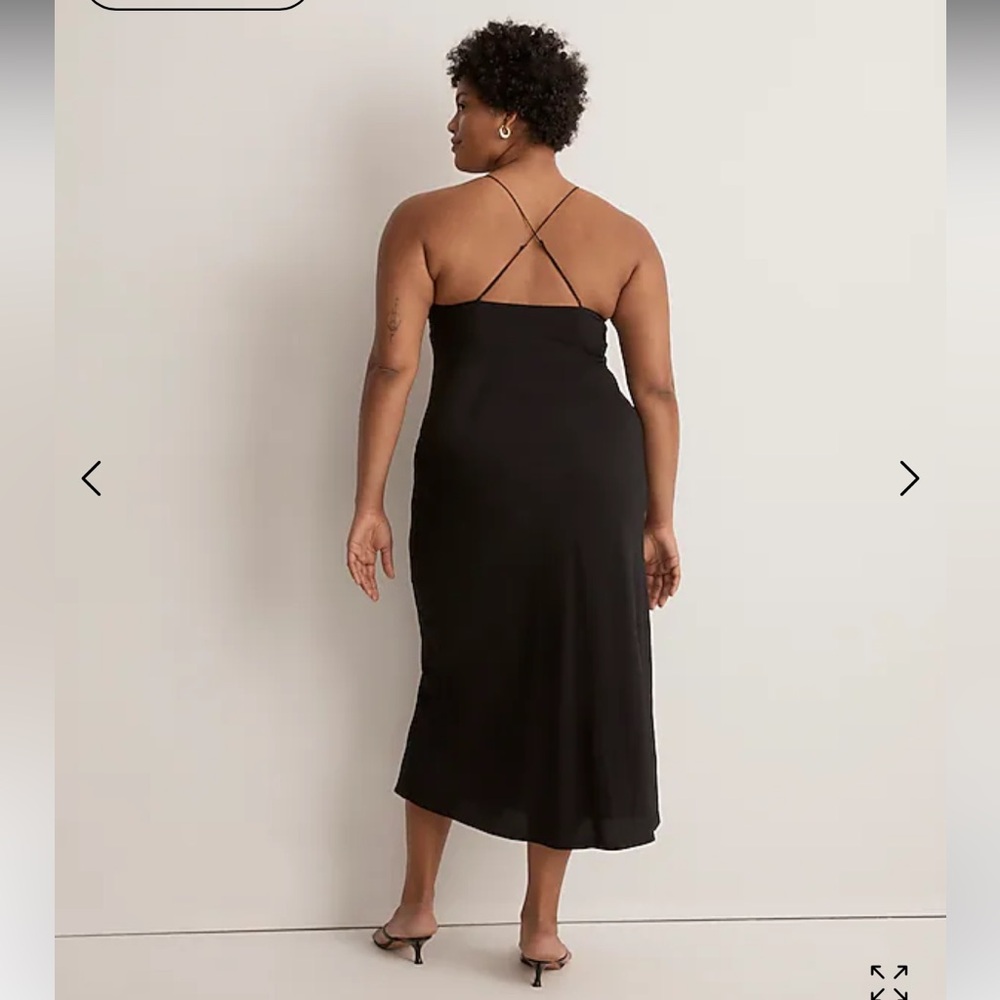 Madewell The Layton Midi Slip Dress sz. 16 - Picture 4 of 10